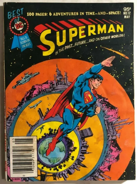BEST OF DC SPECIAL BLUE RIBBON COMICS DIGEST #12 (1981) Superman GOOD