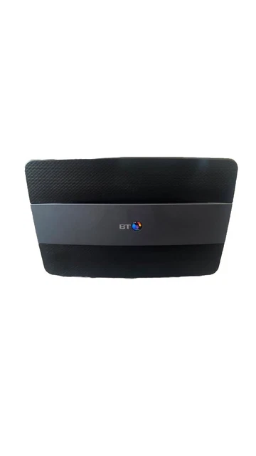 BT SMART HUB Type A Modem Router Black Wireless 4x Ethernet Ports USB ...