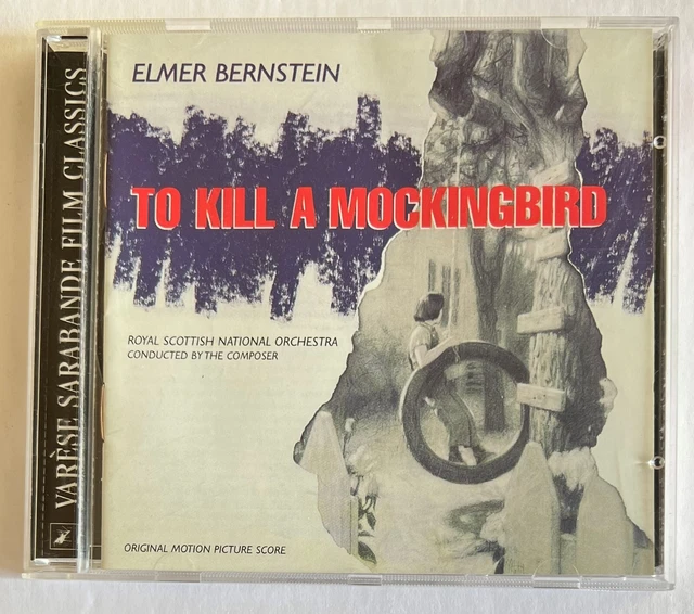 TO KILL A MOCKINGBIRD Soundtrack CD By Elmer Bernstein Score VSD-5754