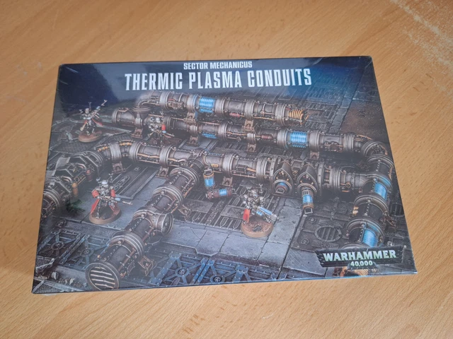 40K THERMIC PLASMA Conduits Warhammer Terrain Sector Refinery Pipes Promethium EUR 44,00 - FR