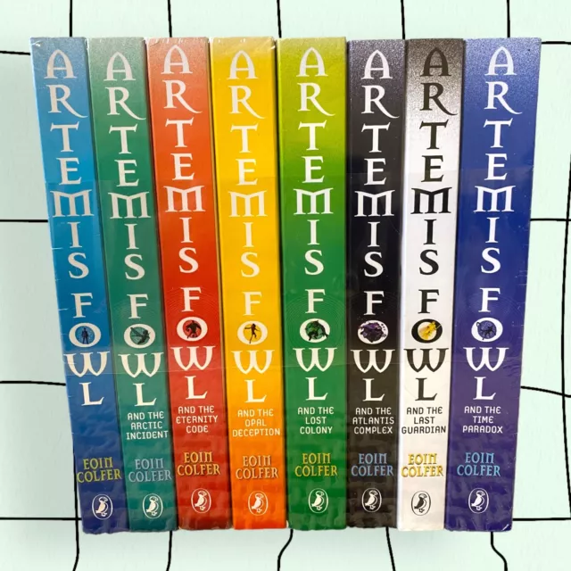 Eoin Colfer Series 8 Books Young Adult Collection Paperback By Artemis Fowl New