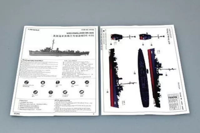 Trombettiera 1:350 5305 USS England DE-635