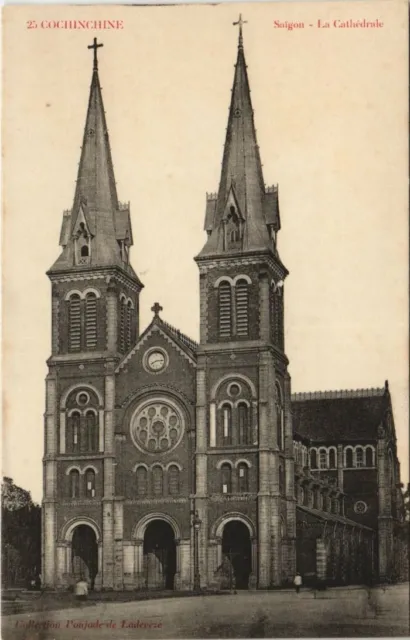 CPA AK VIETNAM Cochinchine - SAIGON - la cathedrale (119105)