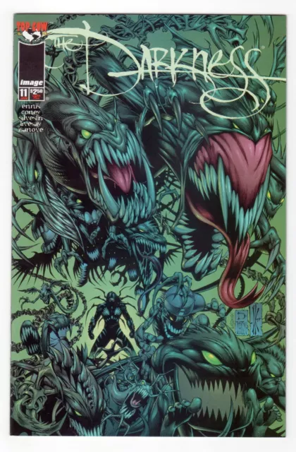 Top Cow Image Comics The Darkness (1996) #11 Keown VARIANT VF/NM 9.0 or Better