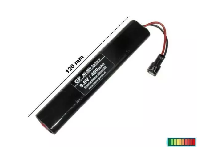 Softair Akku Mini, 9.6V400 mAh, mit oder ohne Ladegerät...