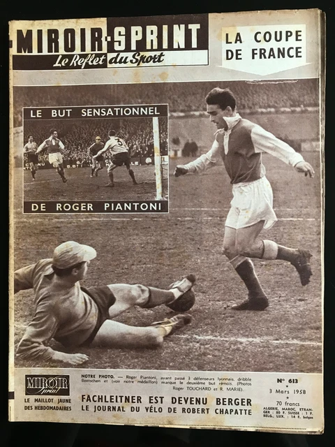 Miroir Sprint N°415 Du 24 Mai 1954 – Coupe De France Nice – Vélo, Rugby, Varnajo