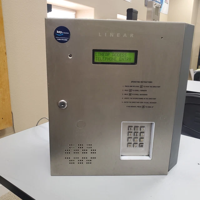 USED Linear AE1000Plus Telephone Entry 