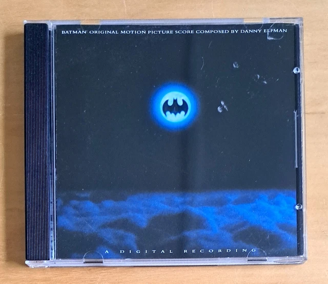 BATMAN ORIGINAL SOUNDTRACK Cd Ost Danny Elfman Score £10.00 - PicClick UK