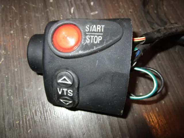 97 Seadoo Xp Handlebar Start Stop Vts Button Switch    277000497 278000498