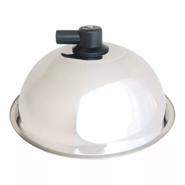 Évier Lavabo Rond en Acier  inox pour camping-car  26 cm 3