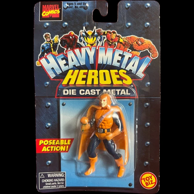 Toy Biz Marvel Heavy Metal Heroes Die Cast Metal Hobgoblin Poseable Figure