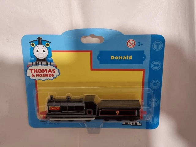 THOMAS THE TANK Engine & Friends ERTL DONALD TRAIN DIECAST NEW & SEALED ...