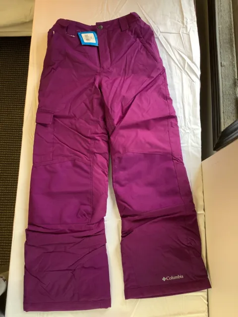 Size L Columbia Youth Bugaboo II Pant, Violet 18-13952