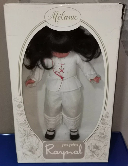 Poupée Raynal, taille 1 , très bel état 47cm , on y joint un baigneur