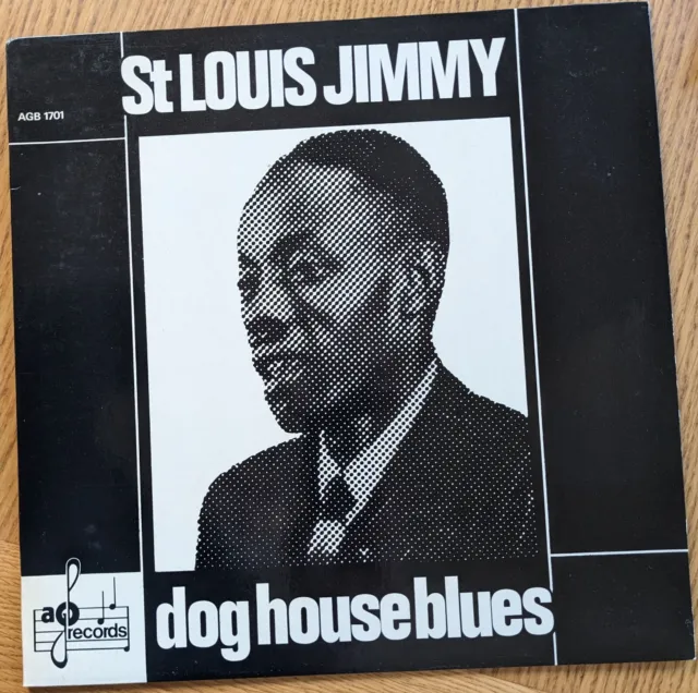 St Louis Jimmy Lp "Dog House Blues" AGB Records