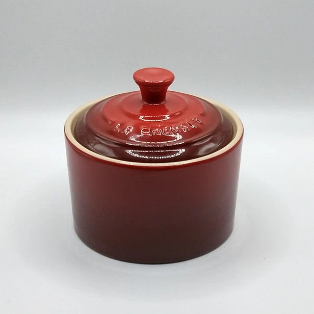 Le Creuset Red Mini Petite Casserole / Ramekin / Cocotte with Lid - 0.3L / 10oz 3