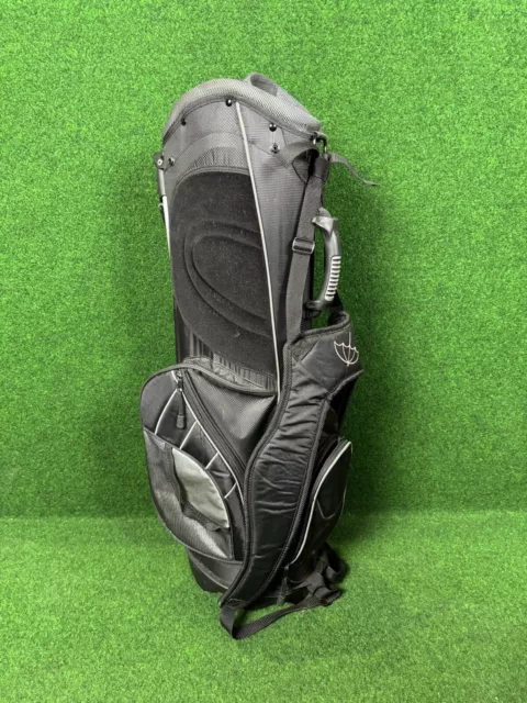 BAY HILL - Golfbag, Golftasche / Standbag - Unisex (Schwarz / 6 Taschen)