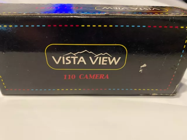 Vintage Vista View 110 Camera New In Plastic SEALED new