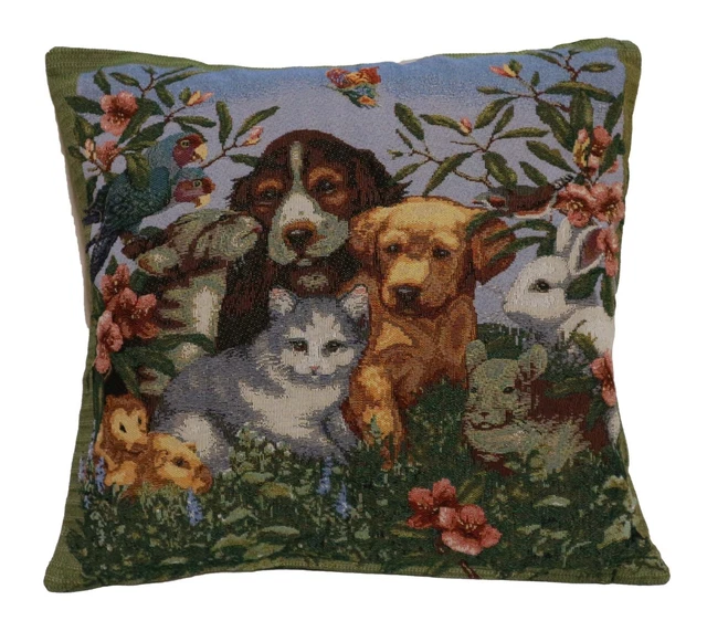 Federa cuscino Gobelin 45 x 45 cm emozione cane NUOVA
