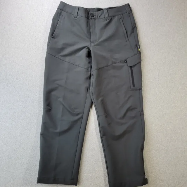 Cabelas Guidewear Pants Gray Hiking Guide Cargo Pocket Men's Size 36 x 30 *Flaw