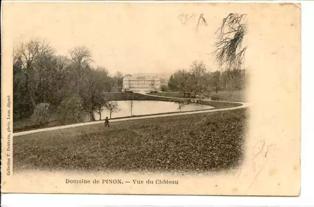 Cp 02 Aisne - Domaine De Pinon - Vue Du Château