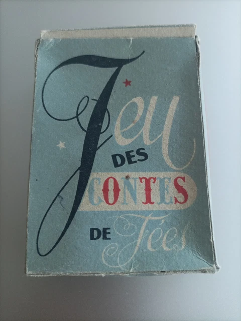 Jeu Des 7 Familles Vintage Années 1930-40 - Jeu Des Sept Contes De Charles Perrault
