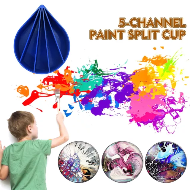 MINI PAINT POURING Split Cup for Acrylic Art Split Cup Painting Supplies  Tools $5.26 - PicClick AU