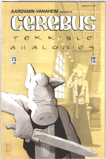 Cerebus the Aardvark Comic Book #75 AV 1985 VERY HIGH GRADE NEW UNREAD