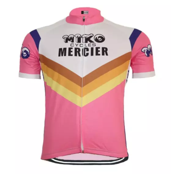 Maillot Mercier Miko Cycliste Retro Vintage Classic Cyclism Tour France Giro