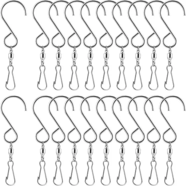 10pcs S-type S Hooks Hanging Swivel Hooks Lightweight   Party