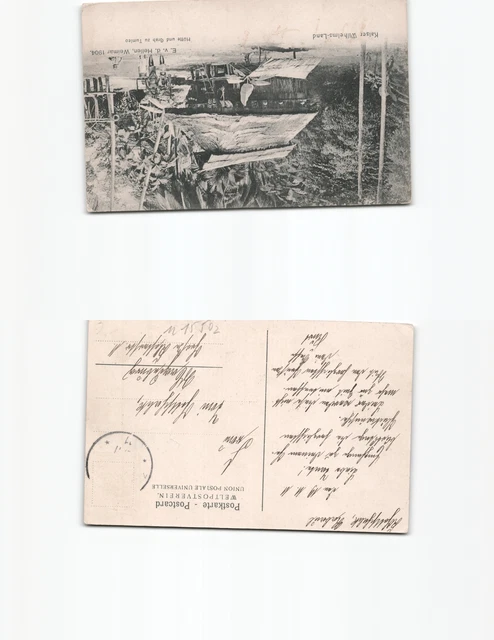 (n15502)   Deutschneuguinea Hütte und Grab in Tumleo 1911 nach Magdeburg, M