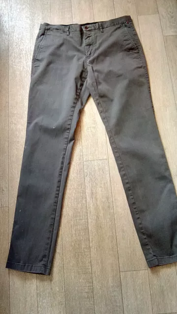 Tommy Hilfiger Chino Herren Hose mit französischen Eingrifftaschen, TOP Zustand