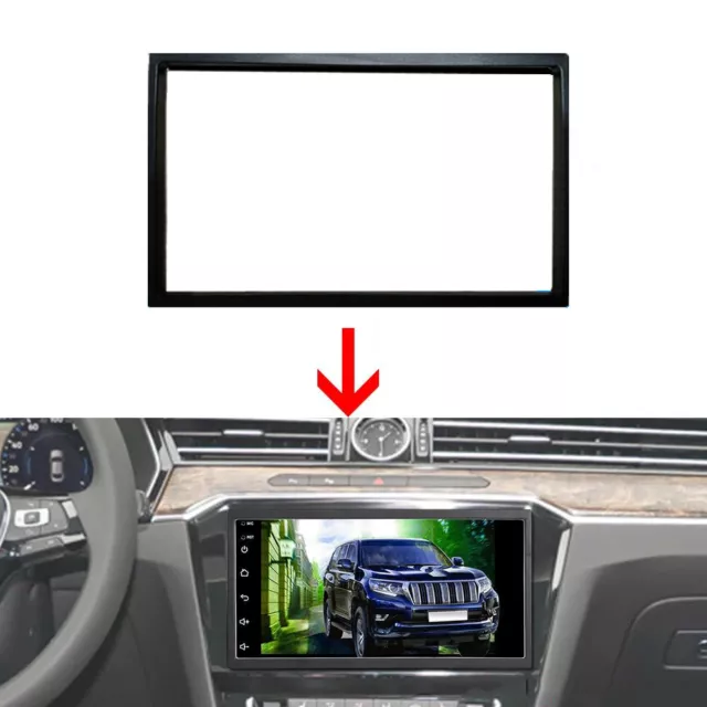 1PCS Universal Car Stereo Radio Panel 2Din Frame for 7" Large Screen Car Audio