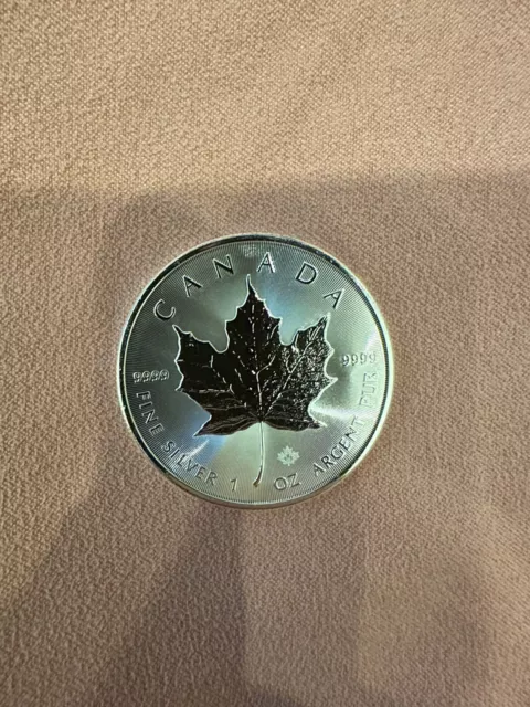 Maple Leaf Silber 1 oz 2022 Münze Queen