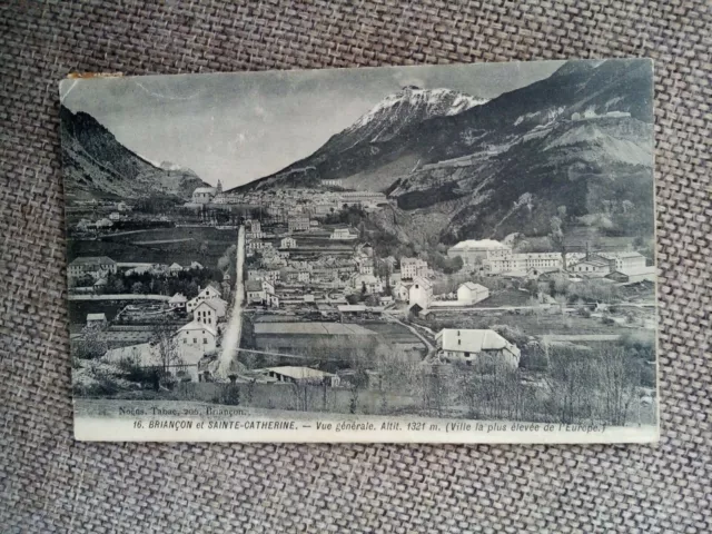 Cpa Briancon Et Sainte Catherine Vue Generale