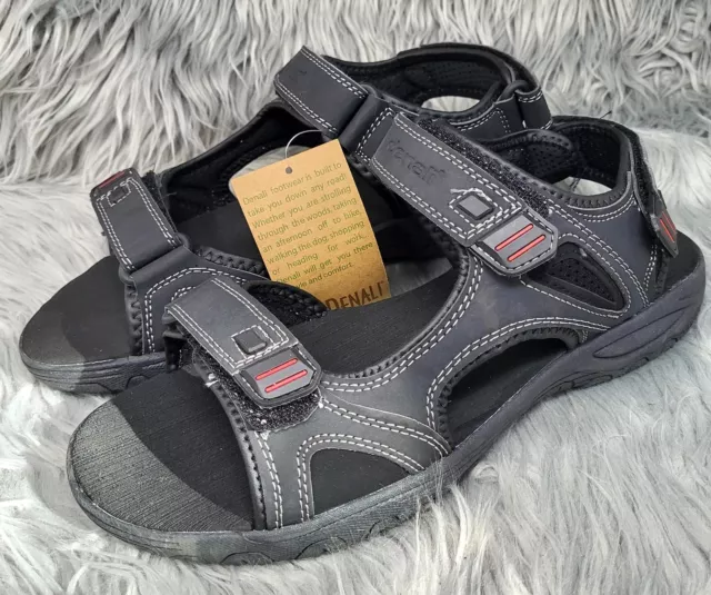 OUTLAND EQUINOX II Men s River Sandals Black Gray Size 9 US 45.65