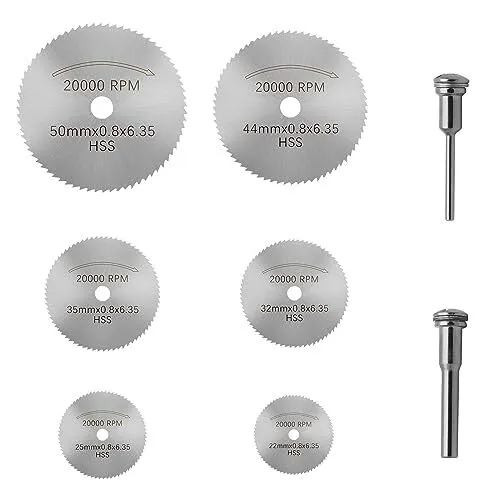 Disque de coupe en métal de 32MM, 36 pièces, meuleuse Dremel, outil  rotatif, lame de scie circulaire, disque de ponçage - AliExpress