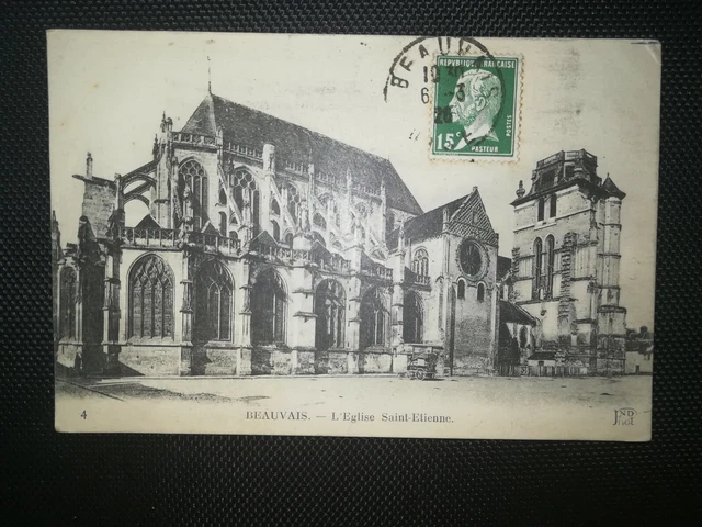 CPA 60 BEAUVAIS - L'Eglise Saint-Etienne