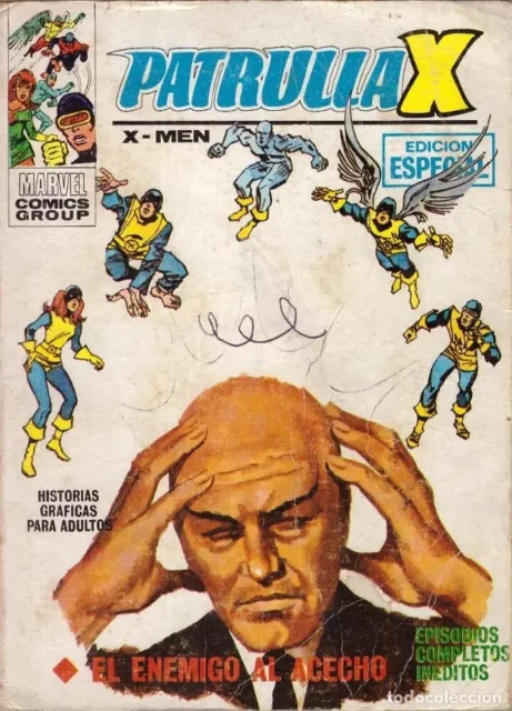 Comic Patrulla X, X-Men, Edicion Especial, Vertice taco nº 7: El enemigo al acec