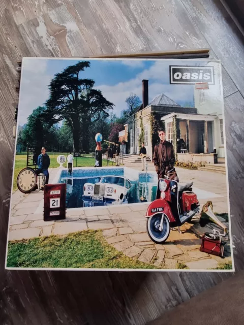 Vinile 2 Lp 33,  Oasis, Be Here Now, 1997, Raro