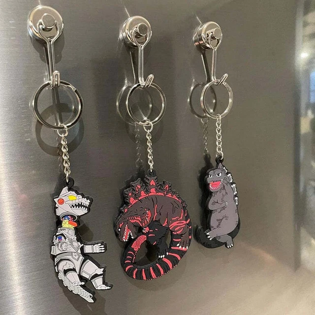 GODZILLA Keychain Keyring Key Chain Ring Keyfob Car Keyring Keychain Holder