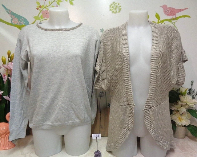 Lot De Pulls Et T-shirts Pour Femme En Occasion Très Bon état - Tailles 40/42