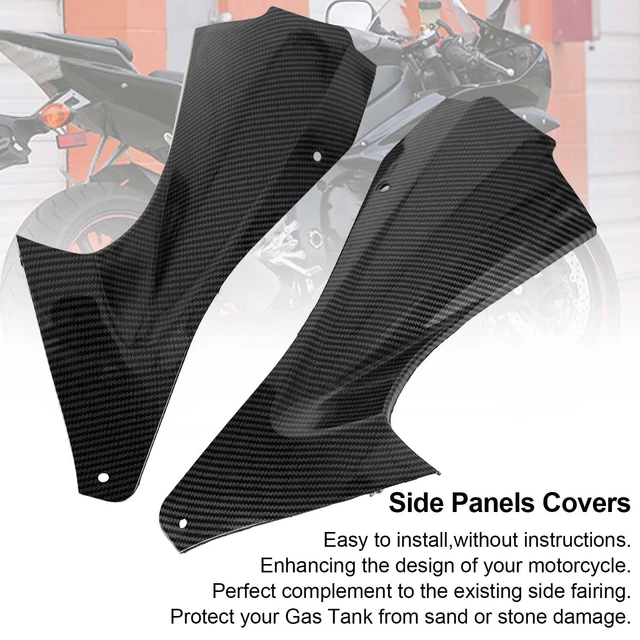 Gas Fuel Tank Side Cover Fairing Panel Cowl Trim for Yamaha YZF R6 2006-2007 R6S