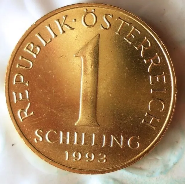 1993 AUSTRIA SCHILLING - AU/UNC - Excellent Vintage Coin - BARGAIN BIN #159