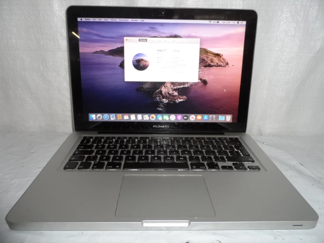 Apple MacBook Pro A1278 13.3" Core i7  2.9Ghz 4GB 250GB OSX Catalina (8  VGC