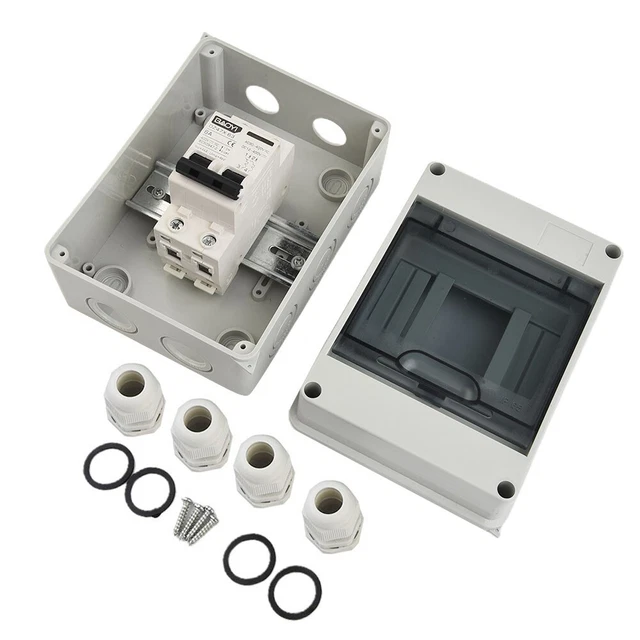 Switch DC Per Fotovoltaico 1P 2P 4P Interruttore Solare DC 1000V 10-125A - Interruttore Di Separazione Per Impianti Fotovoltaici, 1P 2P 4P Mini Inverter - Foto 3