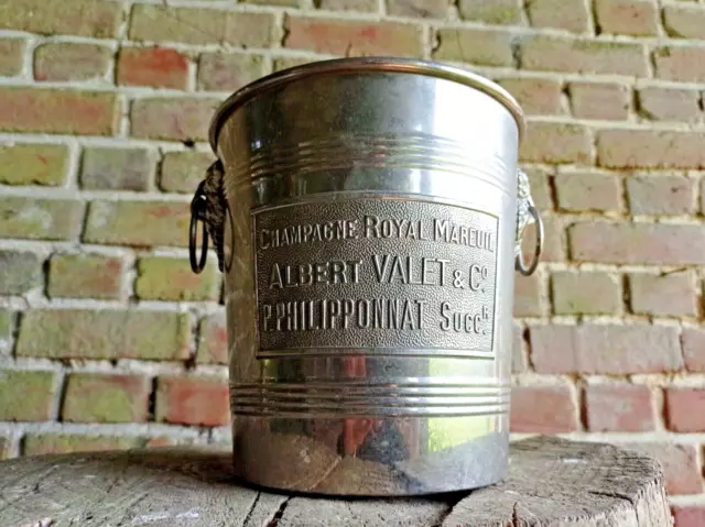 Royal Mareuil Champage Ice Bucket Albert Valet French Ice Bucket No Moet Chandon