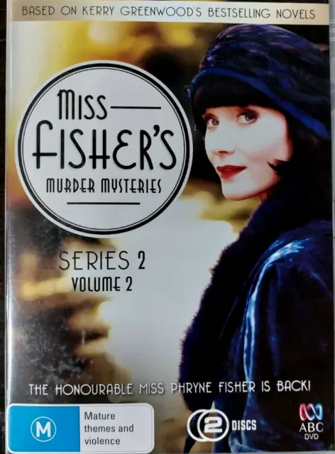 Miss Fisher's Murder Mysteries Series 2 Volume 2 New Sealed Region 4 DVD 2 Discs