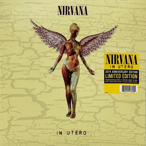 Nirvana "  In Utero " DGC – 5517820 - World Wide 2023 - Lp MT