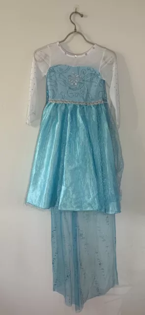 FashionModa4U Princess Costume Frozen Themed Dress Cute Tiara Gloves Wand